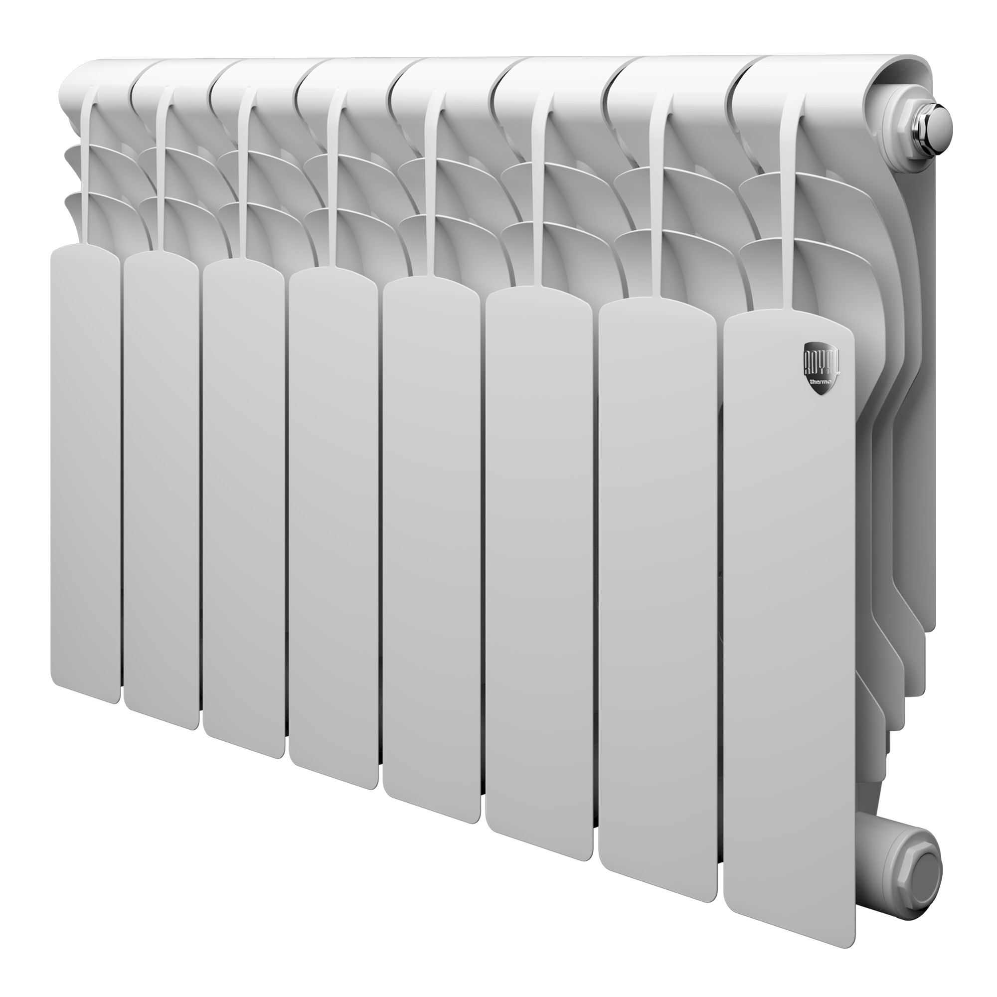 Радиатор биметаллический Royal Thermo Revolution B 350 — 8 секц.